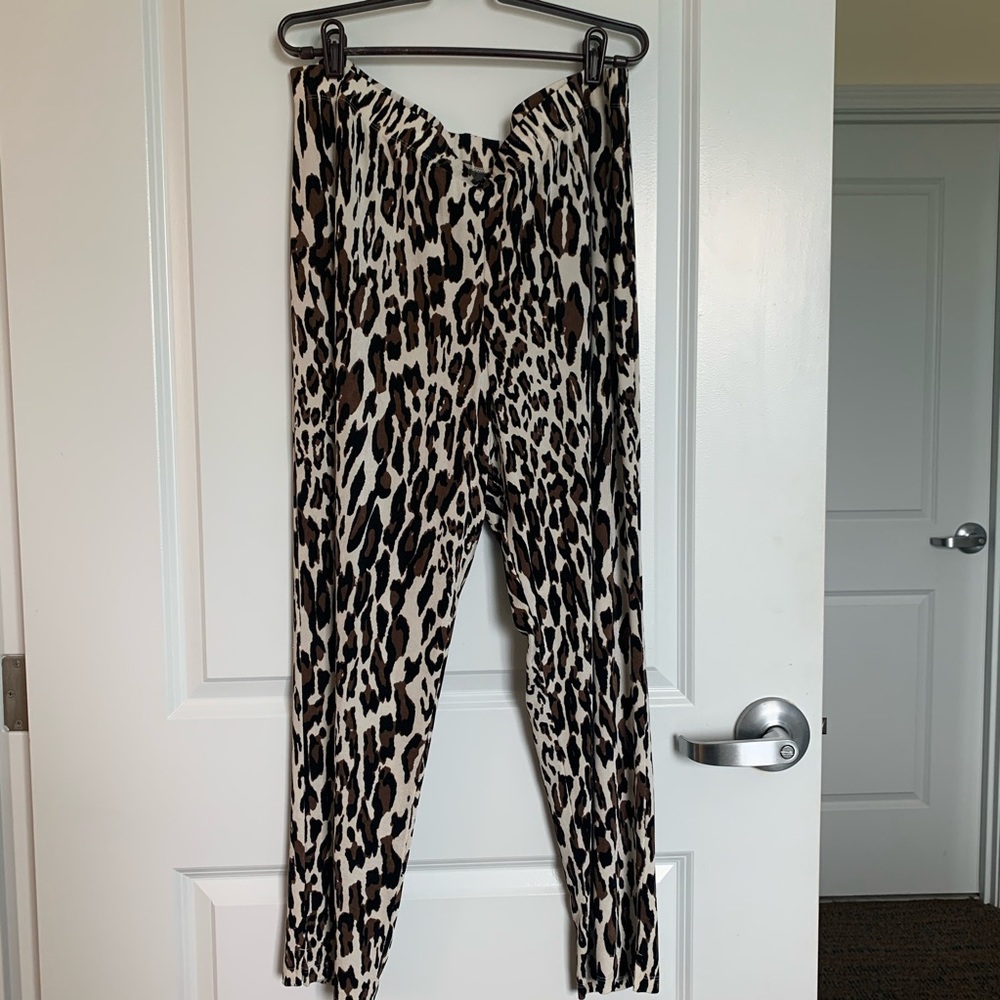 Travelers Leopard Print Pants